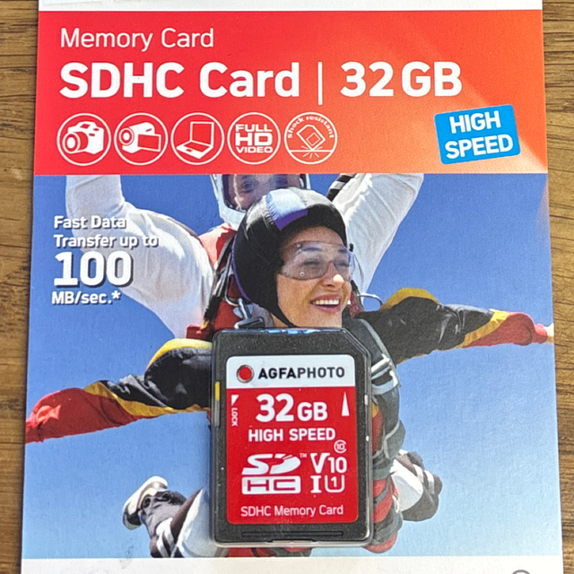 AGFA SD card - 32GB