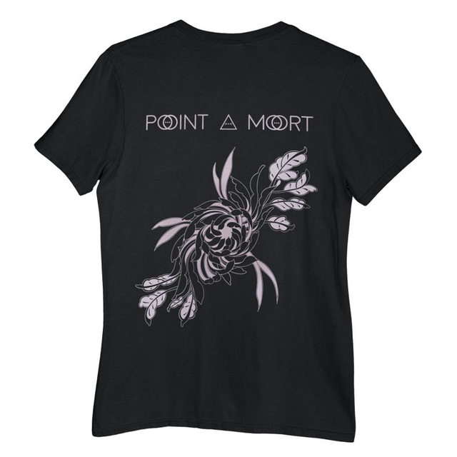 POINT MORT / T-SHIRT POINTLESS... BLACK (man&#039;s cut) S