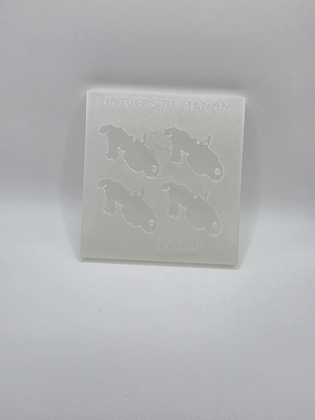 Moule Silicone 35mm  carte 