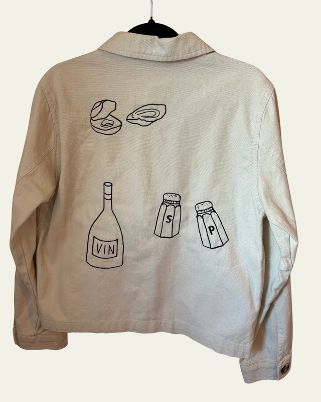 Dinner Party Embroidered Jacket - Small