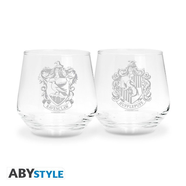 Set de 2 verres Serdaigle & Poufsouffle - Harry Potter