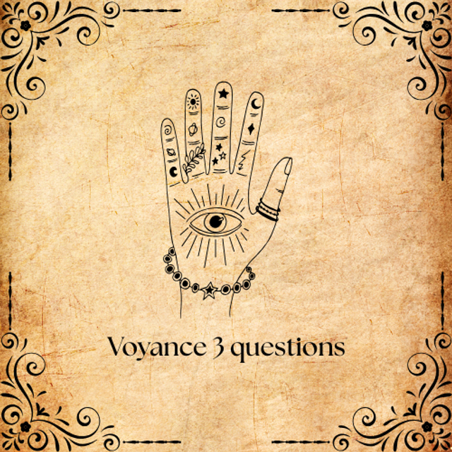 Voyance 3 questions