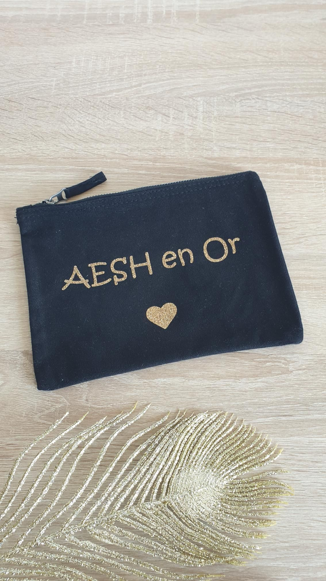 Pochette noire AESH