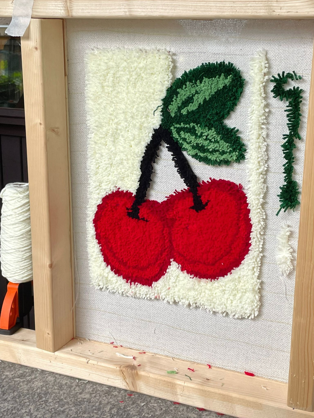 Workshop tuften Creabeurs Gorinchem