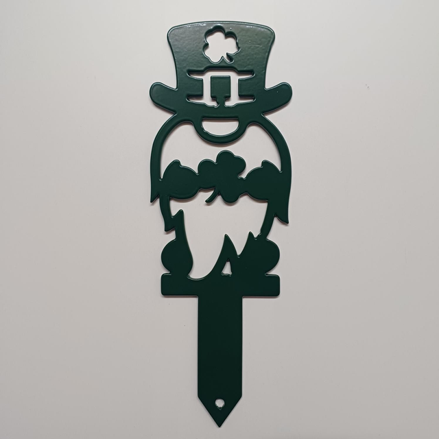 St. Patrick Gnome Garden Spike