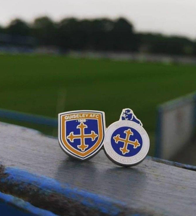 Guiseley AFC Supporters Club and Guiseley AFC Pin Badge
