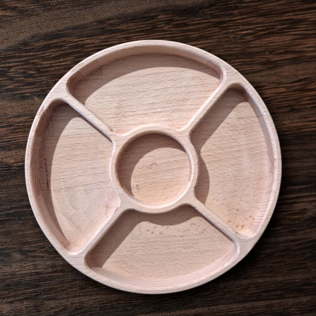 Plateau apéro 5 compartiments