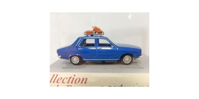 Renault 12 bleu foncé SAI 1733 H0