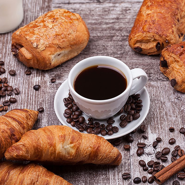 Petit déjeuner simple