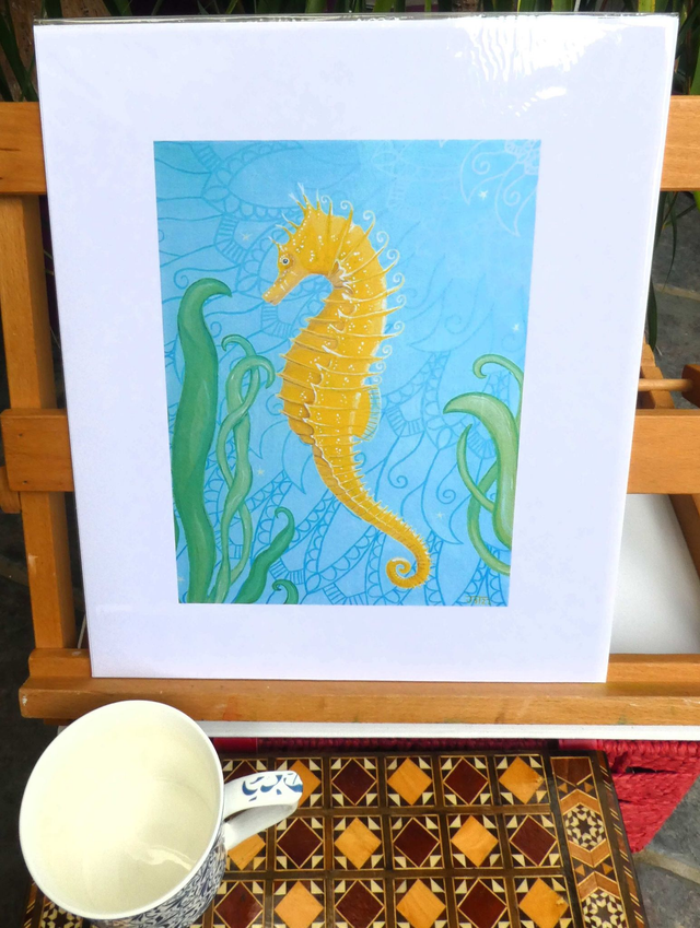 Open Edition Fine Art Print, from my "Marine Wonders" collection, "Thoughtfulness"
