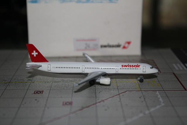 Swissair A321, 1:500 Herpa