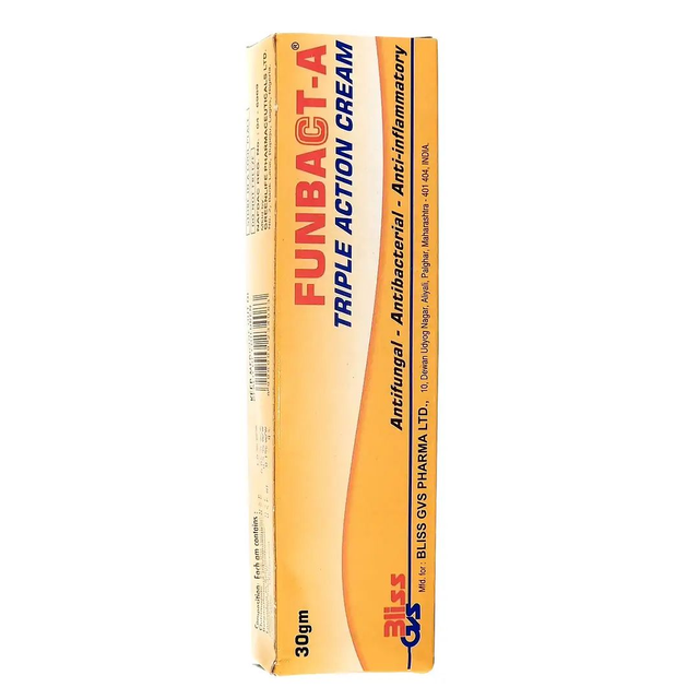 Funbact-A Triple Action Cream 30g