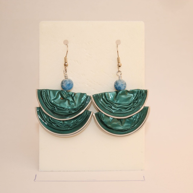 Boucles d'oreilles Upcylcling