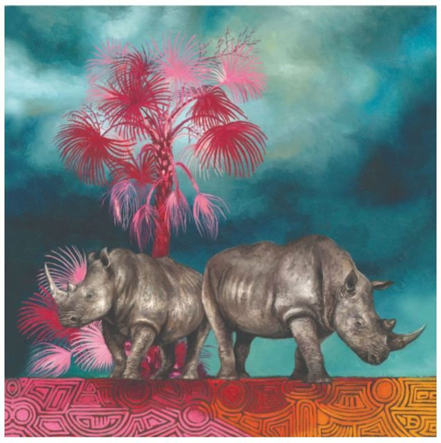 Signed Print - Rufus the Rhino