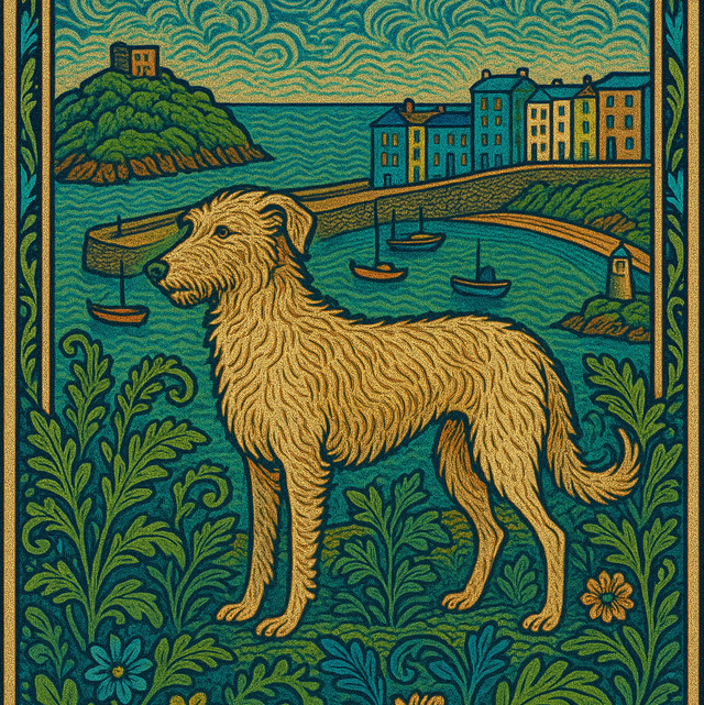 Tenby Blue Arran Yarn