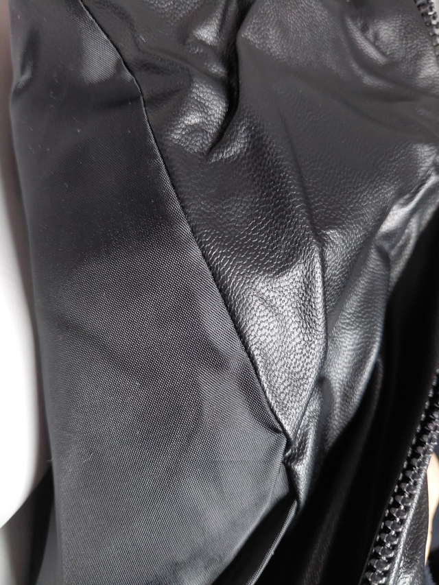 🌈 Doudoune Femme Façon Simili cuir Stylée et Chaude 🌈