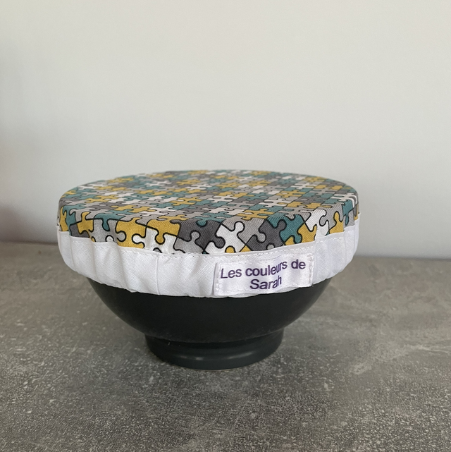 Charlotte couvre plats - gris 