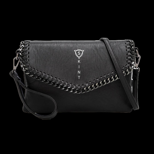 Skint Bag - Chain Cross Body Bag [Black]