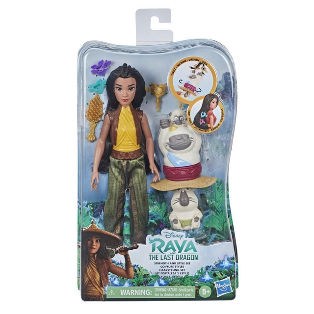 Disney's Raya and the Last Dragon Strength and Style Set Fashion Doll * New *