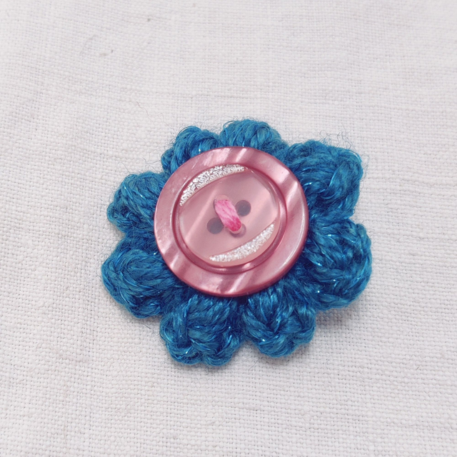 Barrette crocodile Jardin d'hiver