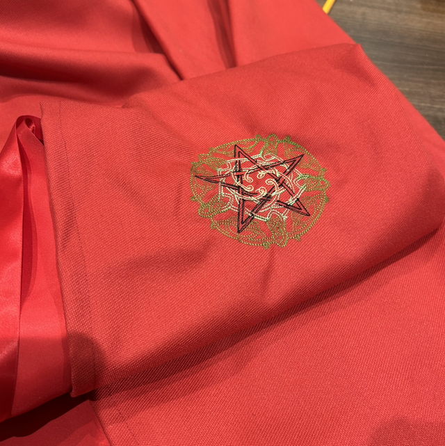 Cloak West Country Red Cloth 