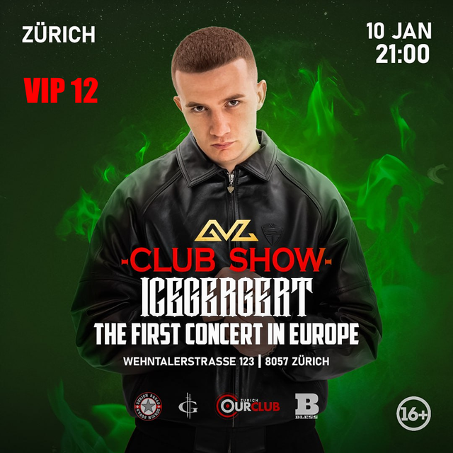 ICEGERGERT IN ZURICH VIP 12 