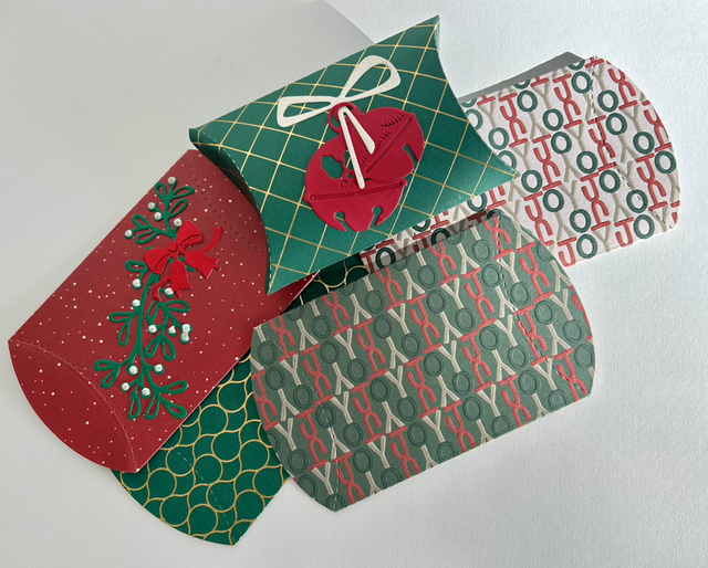 Boîte berlingot Noël 