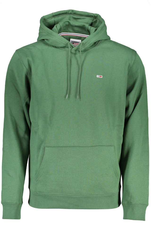 TOMMY HILFIGER FELPA SENZA ZIP UOMO VERDE