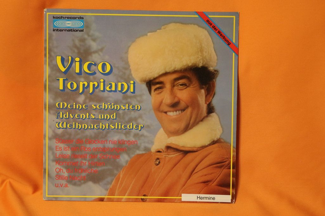 Vinyl LP Vico Torriani "Meine schönsten Advents - und Weihnachtslieder"