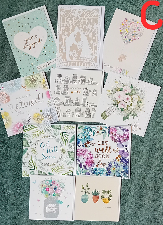 Special occasion card Bundle (x10)