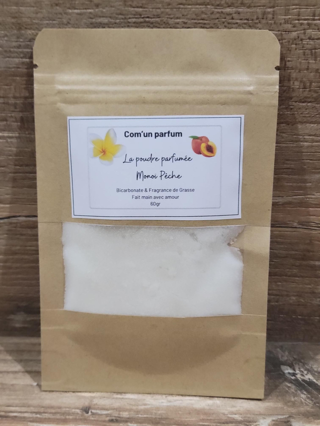 Poudre parfumée Monoï Pêche 