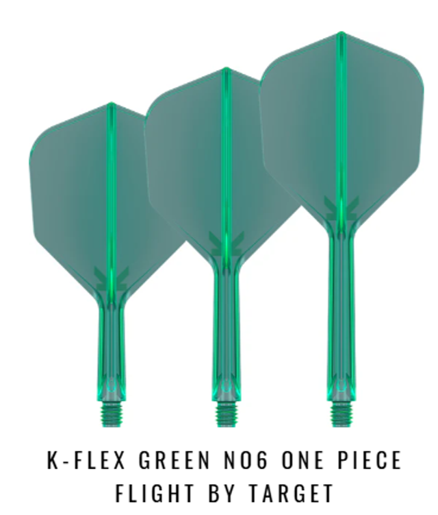 K-Flex Green  No6 One Piece Flight by Target