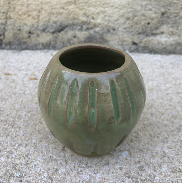 Light green vase III