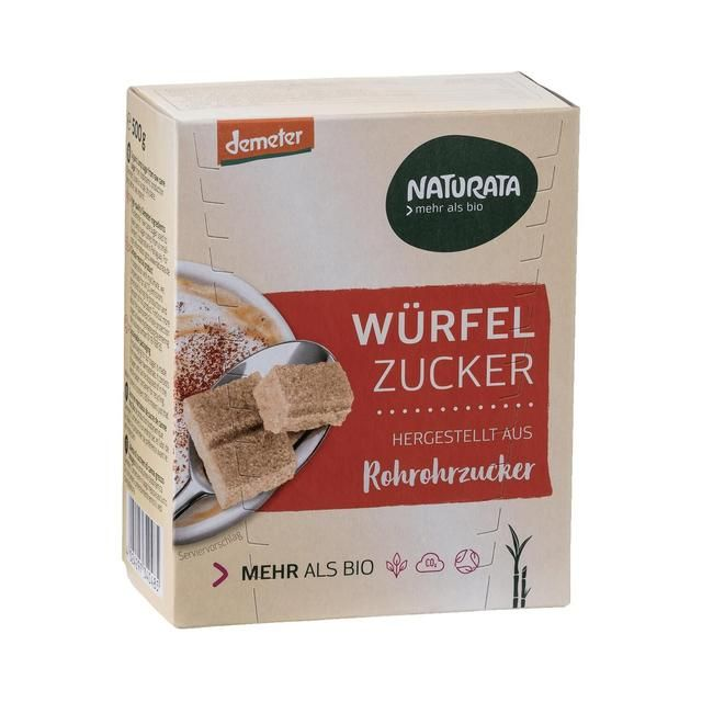 Sucre de canne complet en morceau 500 G / Naturada
