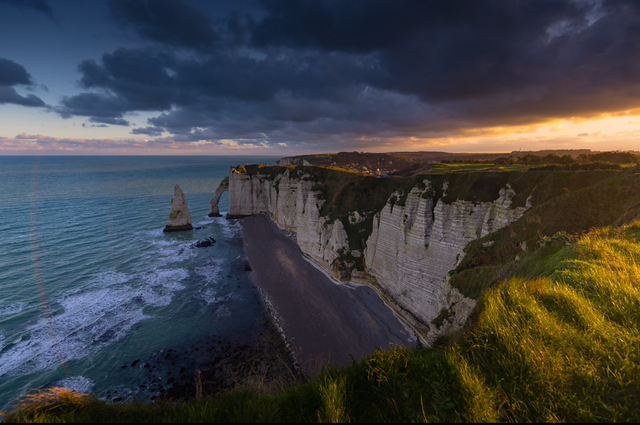 Les falaises d'Étretat 