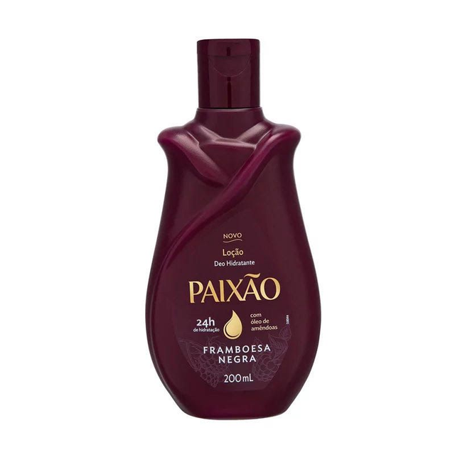 Paixoa Lait corporelle à la framboise noire 200ml