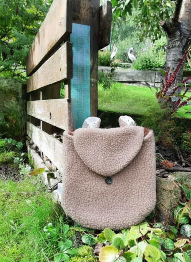 Sac besace enfant – Modèle Ourson 🐻