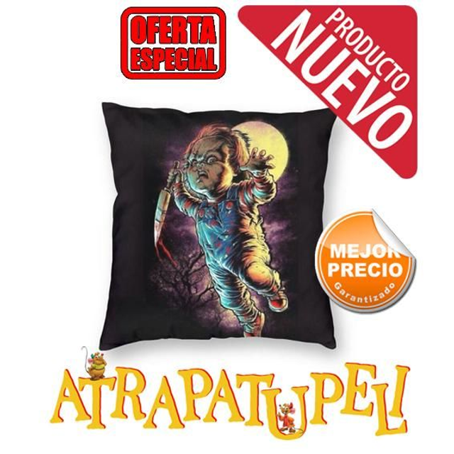 Cojín 42X42 Muñeco Diabolico