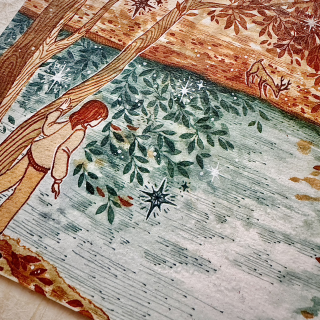 Where Summer Hides Its Green