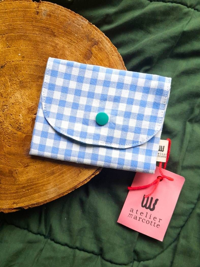 Porte-monnaie Mirabelle - 99% upcyclé, fabriqué en Occitanie