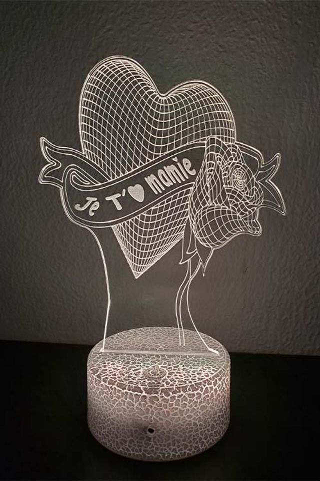 lampe 3D leds 