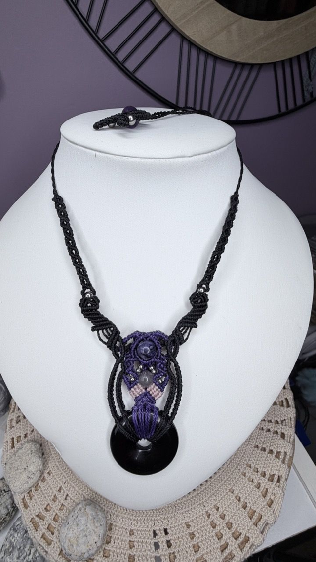 Collier Donuts Onyx