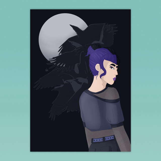 Soulbound Myriad Crows Print