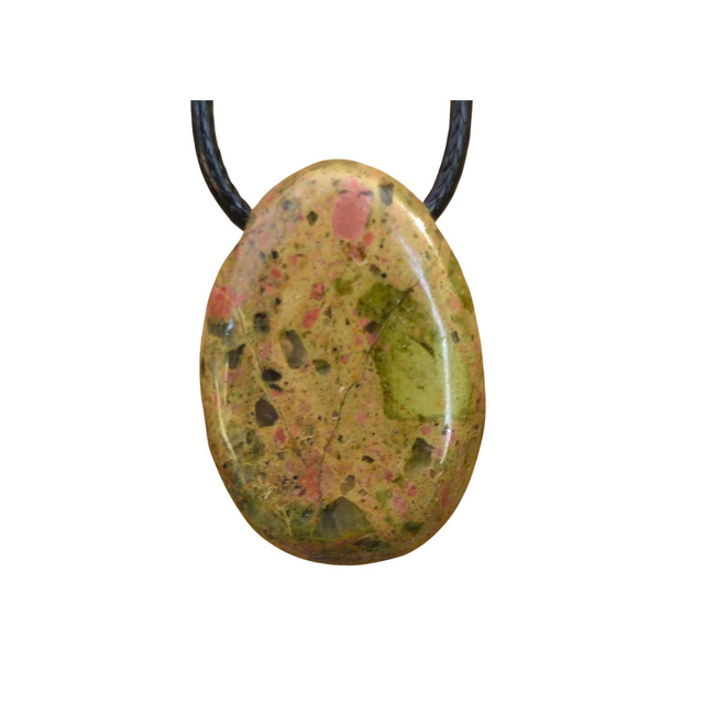 Pendentif unakite