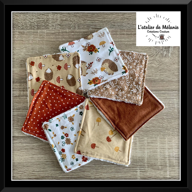 Lot 7 lingettes démaquillantes