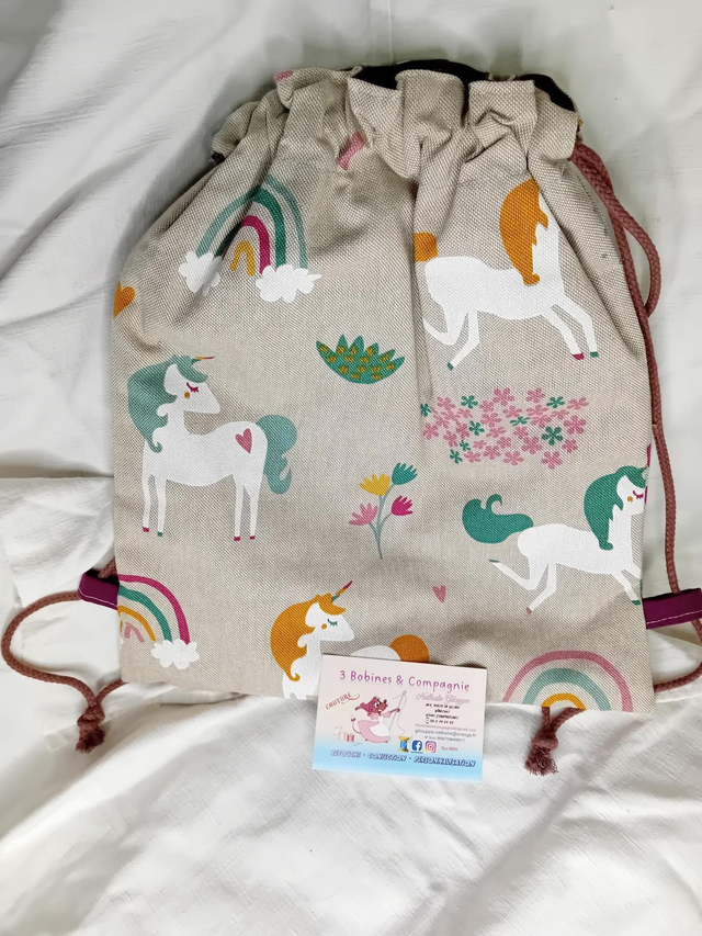 Sac à dos licorne