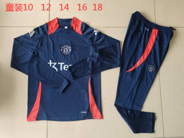 Conjunto Chándal NIÑO ADIDAS Manchester United  (AZUL)
