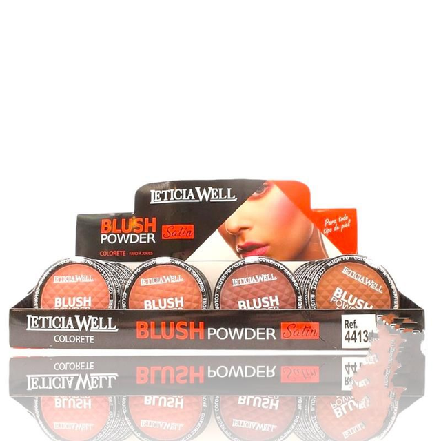 Fard à joues satiné en poudre