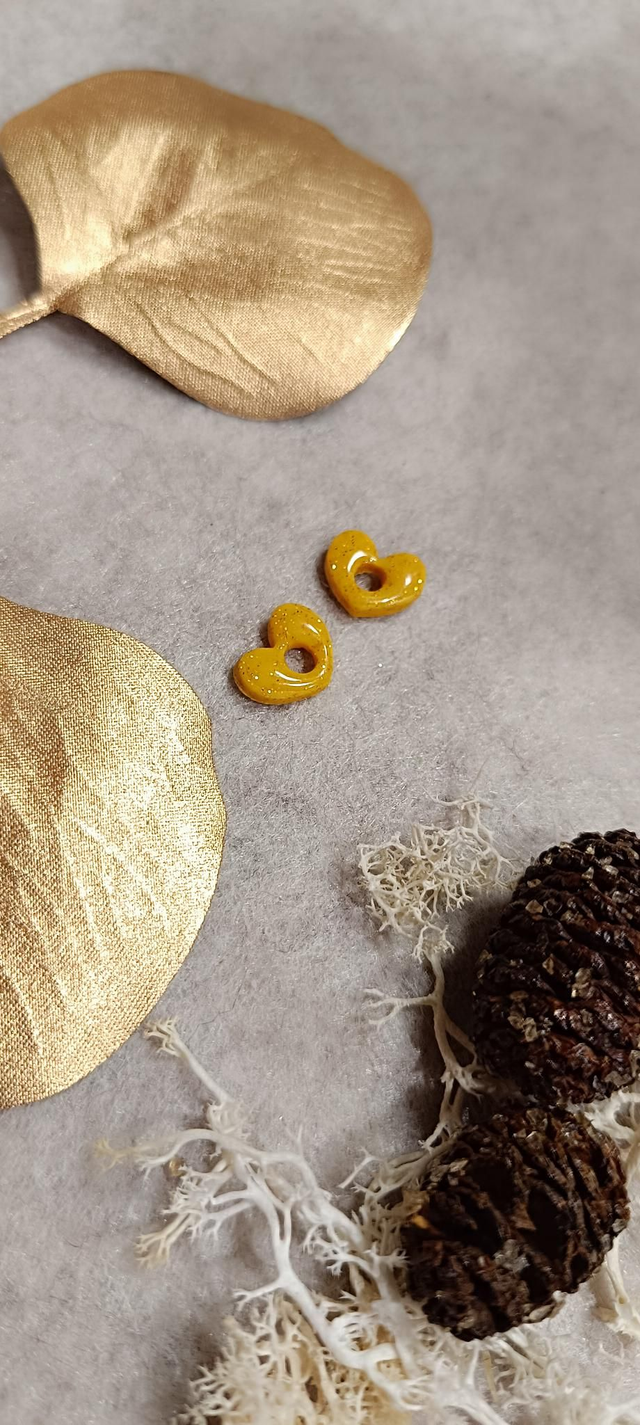 Mini Maëva - jaune paillettes