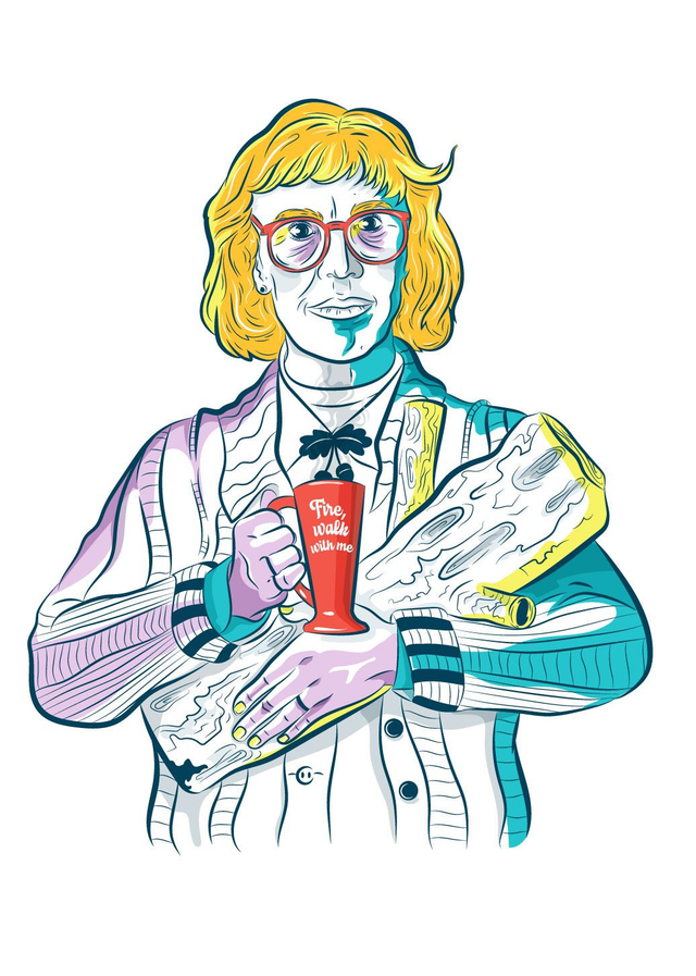 LADY LEÑO (Twin Peaks). Noelia López.